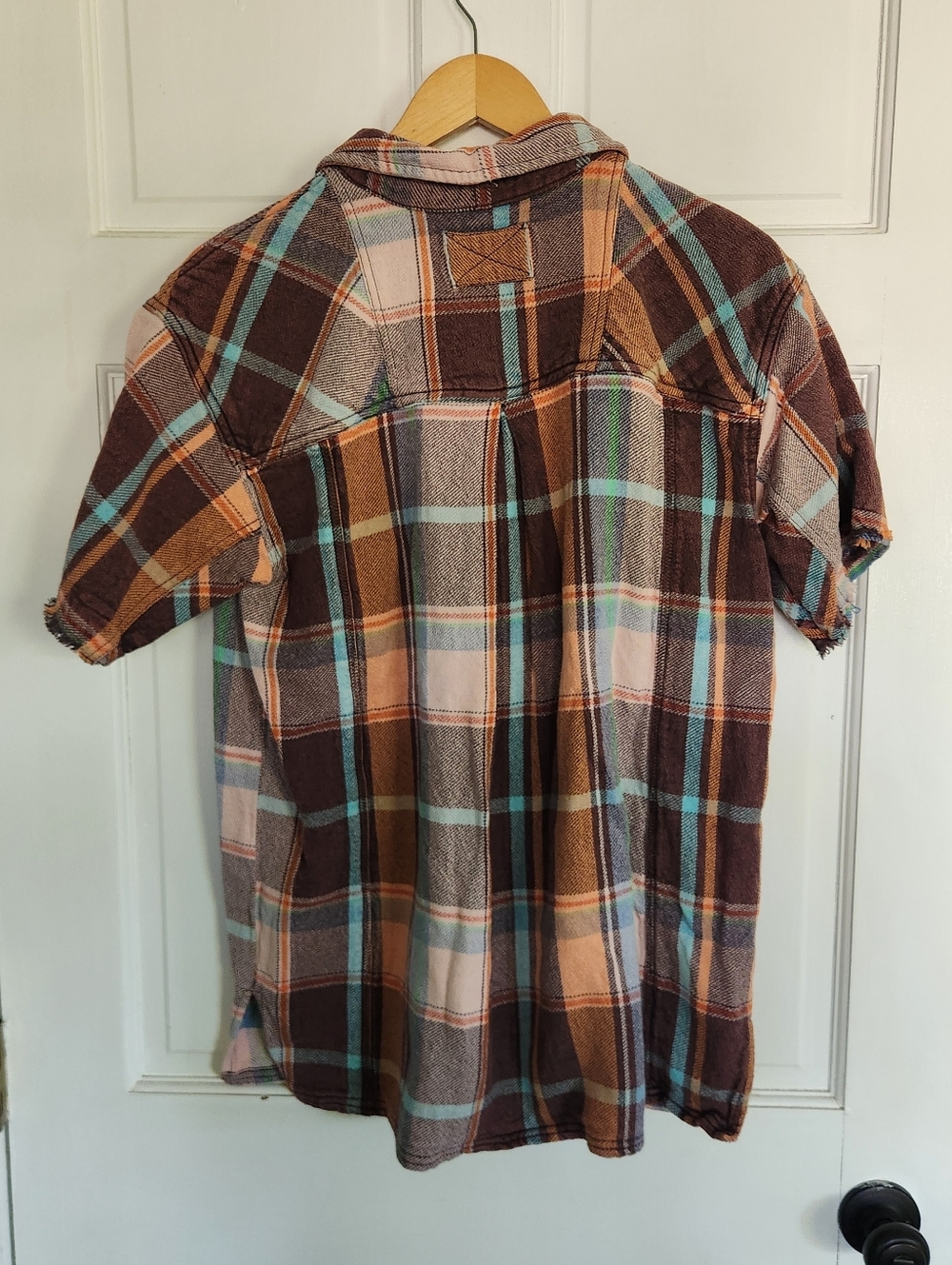 We The Free Vintage Crush Plaid Shirt - Picture 4 of 9